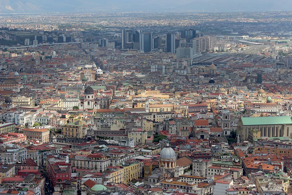 Vue sur le centre historique de Naples depuis Castel Sant Elmo. Photo de Miguel Hermoso Cuesta