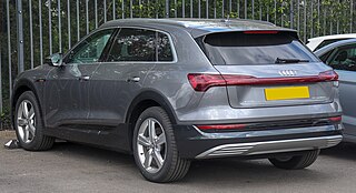 2019 Audi e-Tron 55 Quattro Rear