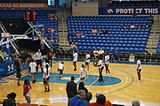 Texas State warming up