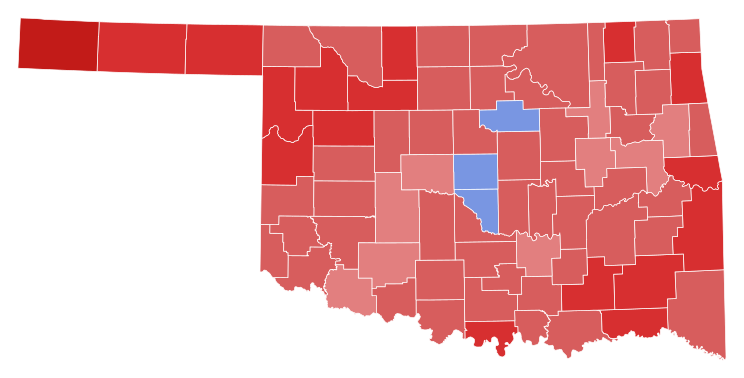 File:2022 Oklahoma State Superintendent results map by county.svg
