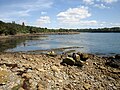 Le littoral du nord de l'anse de Penn Foull à l'est de l'oppidum de la Pointe du Château.