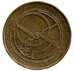 20 Kč coin series 2000