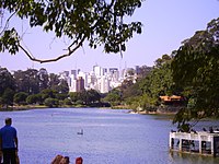 Parque do Ibirapuera em São Paulo, atrae a turistas de diversas partes del mundo.
