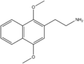 Chemical structure of 2C-G-N.