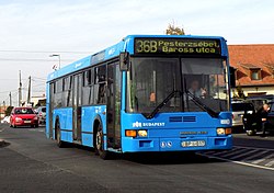 Ikarus 412-es busz Soroksár-Újtelepen