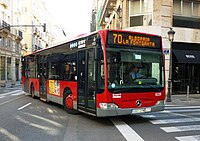 Autobús de la Línea 70