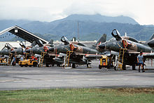 A-4Ks at Clark Air Base, 1984