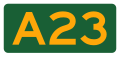 AUS Alphanumeric Route A23.svg