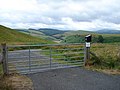 Access gate to Llyn Clywedog - geograph.org.uk - 217435.jpg