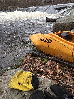 Moosup River River in Rhode Island and Connecticut, United States