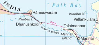 <span class="mw-page-title-main">Palk Strait</span> Strait between India and Sri Lanka