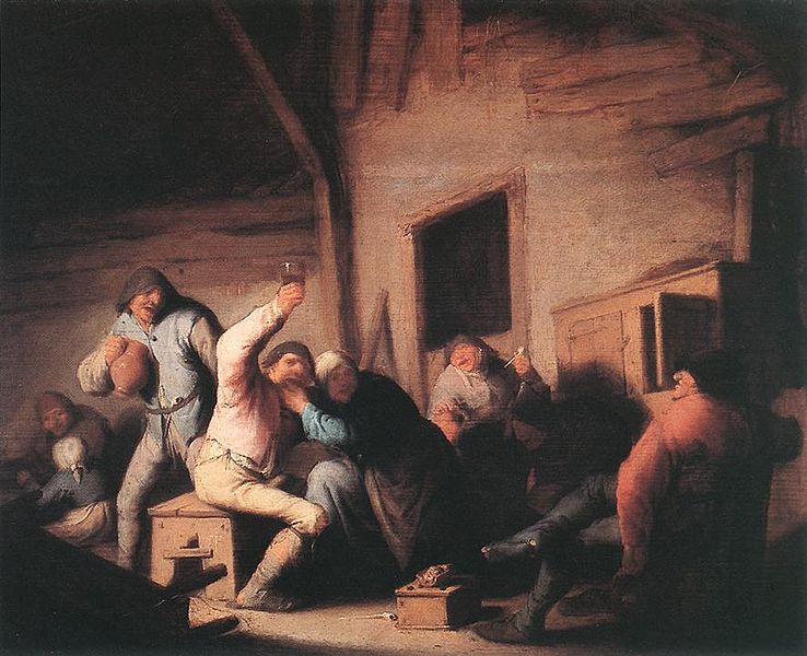 File:Adriaen van Ostade - Peasants in a Tavern.jpg