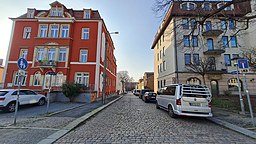 Ahornstraße in Dresden