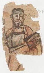 דמותו של זכריה הנביא מכרוניקה מהמאה ה-4