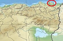 Algeria northeast relief location edough.jpg