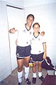 Aline Pellegrino com uniforme do Corinthians