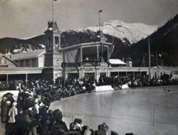 Davos ice rink, 1915