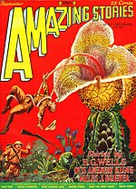 Amazing Stories cover image for September 1927
