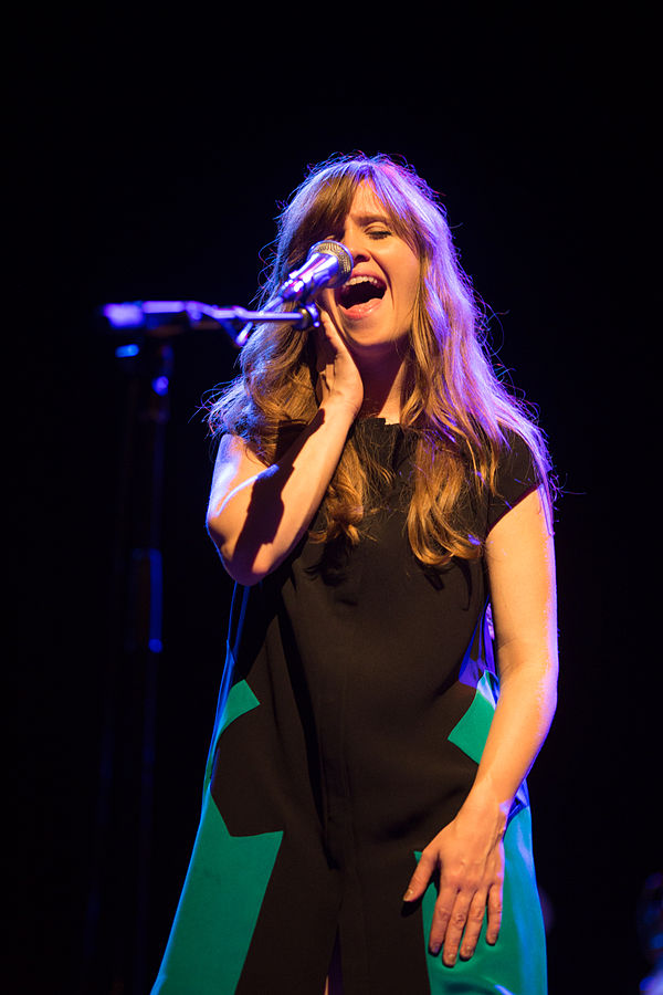 Coffman performing with Dirty Projectors. Sydney Opera House, 2013