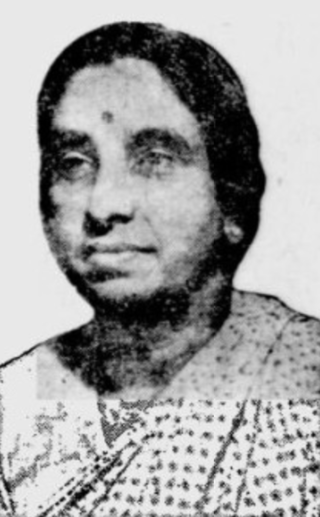 <span class="mw-page-title-main">Ammu Swaminathan</span> Indian politician