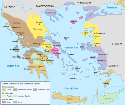 Ancient Greek dialects
