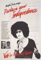 Angela Davis urges - declare your independence - vote for Hall and Tyner LCCN2016648082.tif