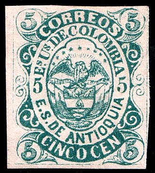 <span class="mw-page-title-main">Postage stamps and postal history of Antioquia</span>