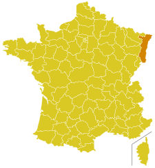 Arcidiecéze štrasburská na mapě