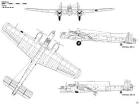 vue en plan de l’avion