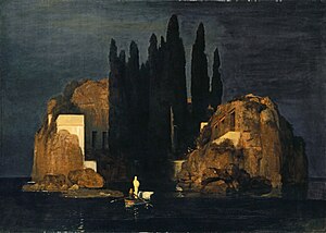 Arnold Böcklin - Die Toteninsel I (Basel, Kunstmuseum).jpg