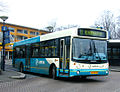 Arriva bus 5855 van het type Dennis Dart SLF/Alexander ALX200 op 8 maart 2001 te Emmen.