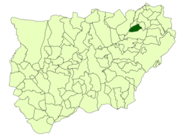 Arroyo del Ojanco – Mappa