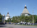 The towers of the Astrakhan Kremlin