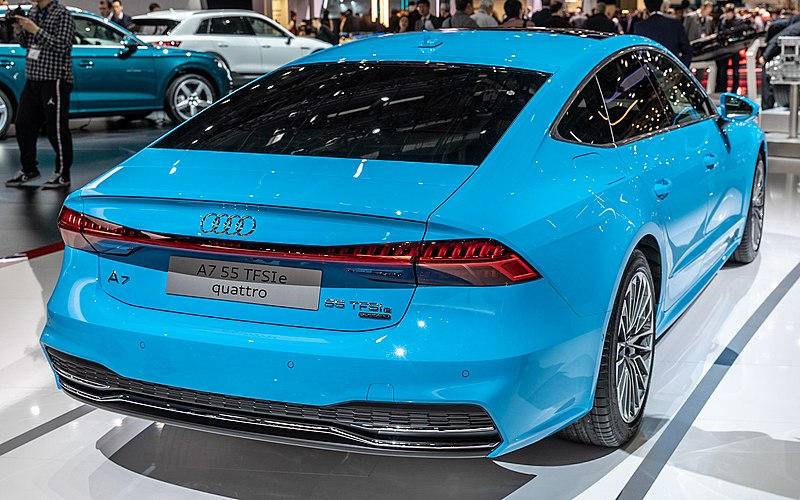 File:Audi A7 55 TFSIe quattro, GIMS 2019, Le Grand-Saconnex (GIMS0764).jpg