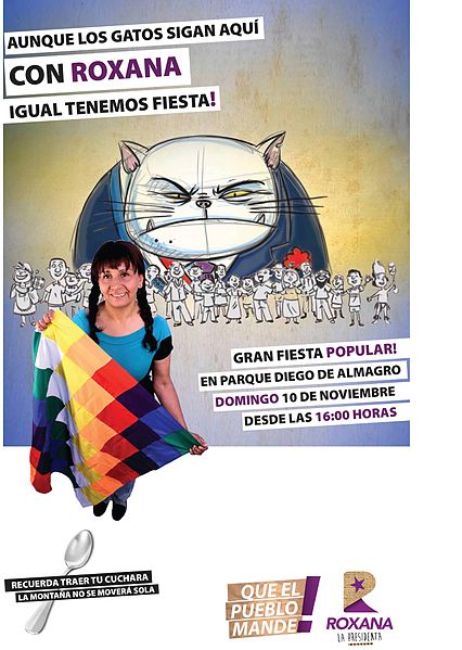 File:Aunque los gatos sigan aquí, con Roxana, igual tenemos fiesta.jpg