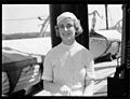 Australian actress Jean Laidley on board SS MORINDA at no. 10 wharf Walsh Bay (8146415577).jpg