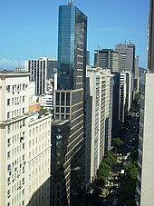 Die Avenida Rio Branco im Finanzzentrum der Stadt