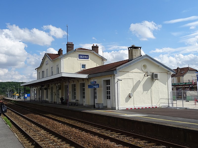 File:Bâtiment voyageurs de la gare de Longueville.jpg