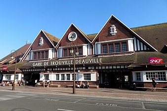 La gare de Trouville - Deauville.