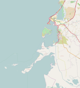 (Voir situation sur carte : baie de Carthagène des Indes)