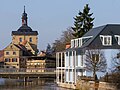 * Nomination Old Bamberg Town Hall behind the Bischofsmühl Bridge --Ermell 06:41, 22 November 2023 (UTC) * Promotion Good quality --Michielverbeek 07:49, 22 November 2023 (UTC)