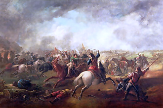 Battle of Marston Moor in 1644 Battle of Marston Moor, 1644.png