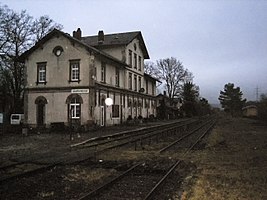 Marnheim station at the beginning of 2016