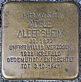 Stolperstein für Adele Albersheim, Lange Straße 13