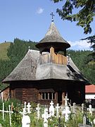 Église en bois dans le département de Neamț.