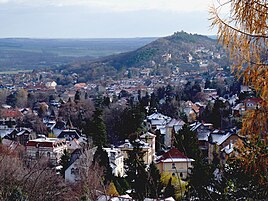 Бланкенбург гледан од Ајхенберг, западно од градот