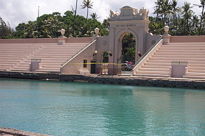 How to get to Waikiki Natatorium War Memorial with public transit - About the place