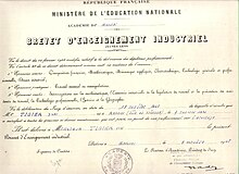 Brevet d'enseignement industriel - 1948 - Rennes.JPG