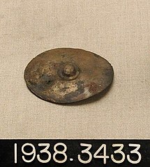 Bronze Phalera (shield-shaped baldric fastener), Yale University Art Gallery, inv. 1938.3433
