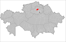District de Būlandy - Localisation